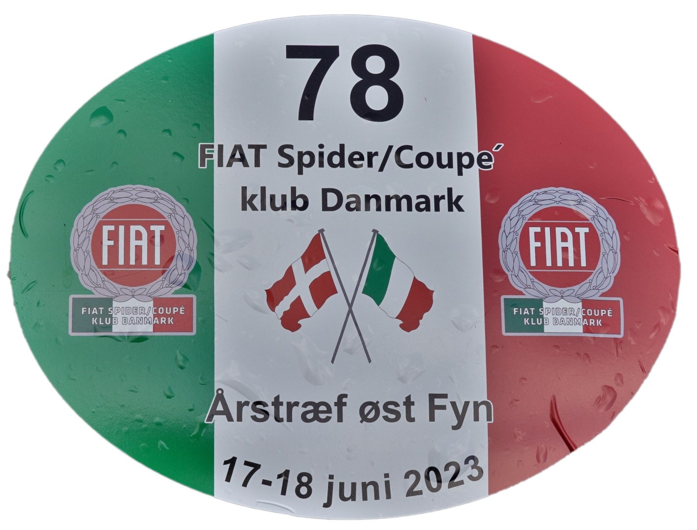 13 Årets rally skilt