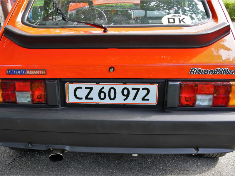 Det er en Ritmo Abarth 130TC