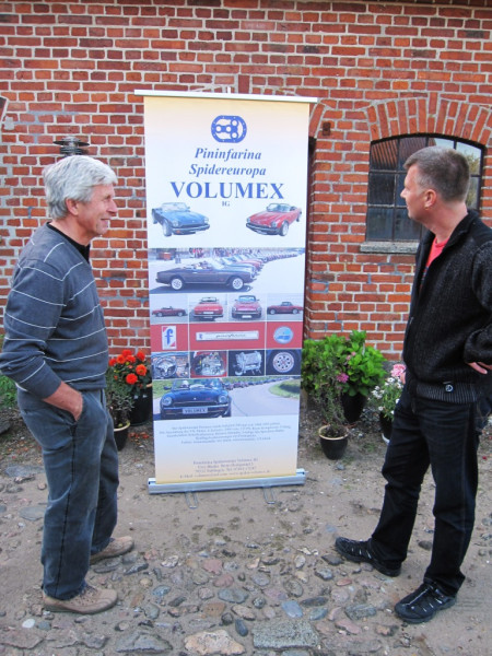 Tonni og Formanden ved Volumex plakat